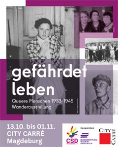 Plakat zum 8. CSD-Gottesdienst 2023